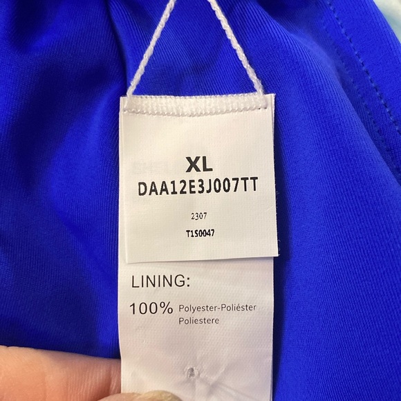 Cupshe One Shoulder Neckline, Lace Up Back Design, Tummy Control One Piece Swim - Picture 13 of 15